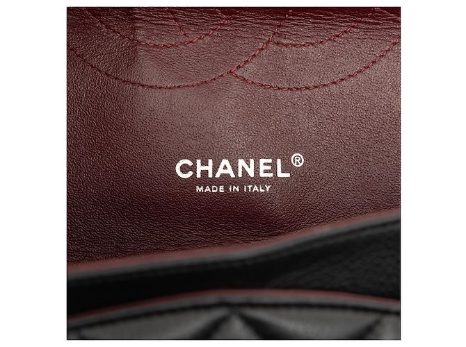 Chanel Maxi Classico Nero Caviar Doppio Faldone - vista 5