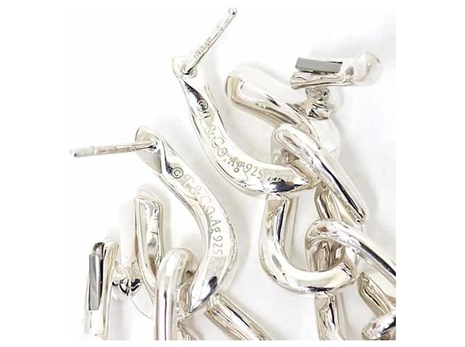Orecchini Forge Drop Link di Tiffany & Co. Argento - vista 4