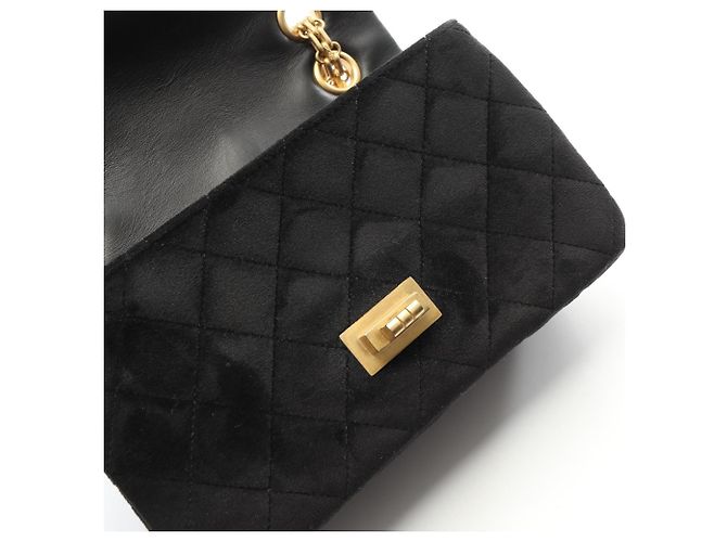 Borsa a Spalla Chanel 2.55 Nero - vista 8