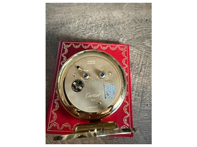 Les Must de Cartier Colisée Reloj de Alarma de Viaje Quartz con Caja Dorado - vista 6