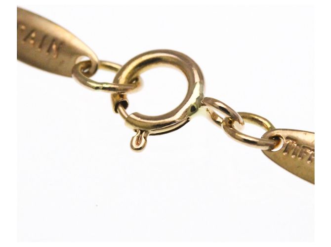 Elsa Peretti Tiffany & Co Collar Péndulo Corazón Abierto Tiffany en Oro Rosa Dorado - vista 12