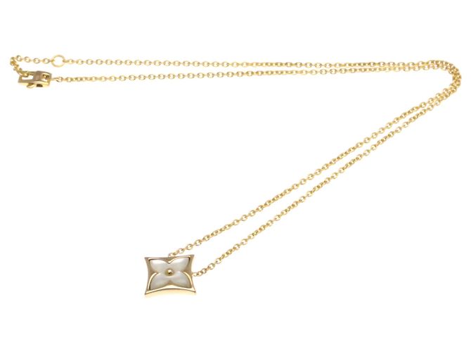 Collana Pendente Star Blossom Louis Vuitton D'oro - vista 12