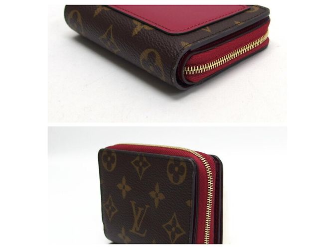 Cartera Compacta Lou Bifold Louis Vuitton Fucsia - vista 3