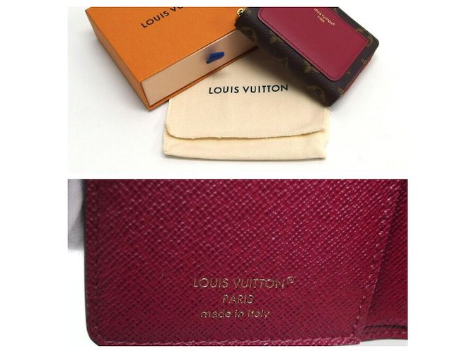 Cartera Compacta Lou Bifold Louis Vuitton Fucsia - vista 4