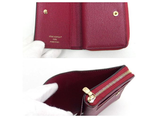 Cartera Compacta Lou Bifold Louis Vuitton Fucsia - vista 5