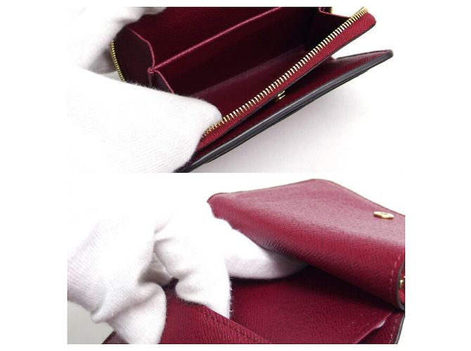 Cartera Compacta Lou Bifold Louis Vuitton Fucsia - vista 6