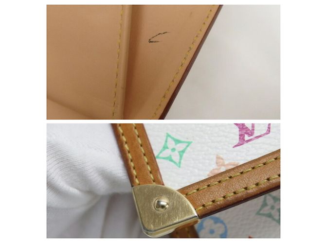 Lange Brieftasche Monogram Multicolore Louis Vuitton Weiß - Ansicht 11