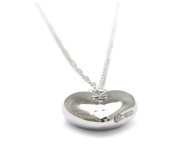 Tiffany & Co Collana in diamante a forma di cuore sentimentale Tiffany Argento - vista 13