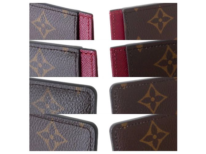 Tarjetero Monogram Fucsia Louis Vuitton - vista 5
