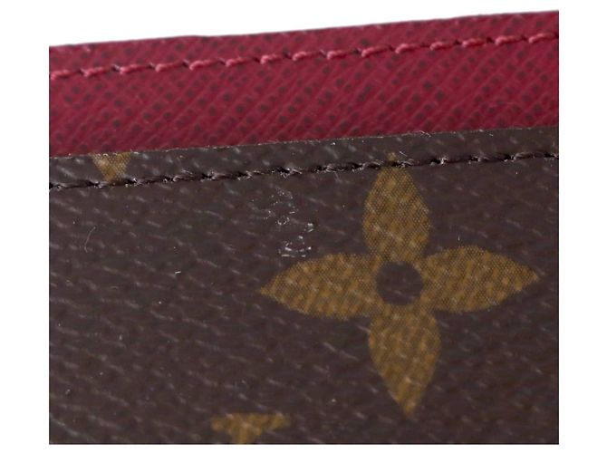 Tarjetero Monogram Fucsia Louis Vuitton - vista 6