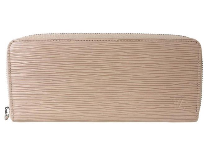 Cartera Larga Clemence de Louis Vuitton Beige - vista 2