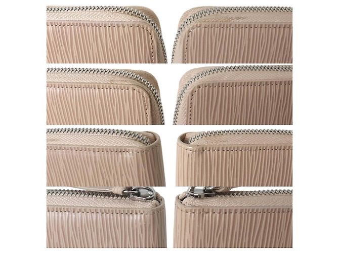 Cartera Larga Clemence de Louis Vuitton Beige - vista 5