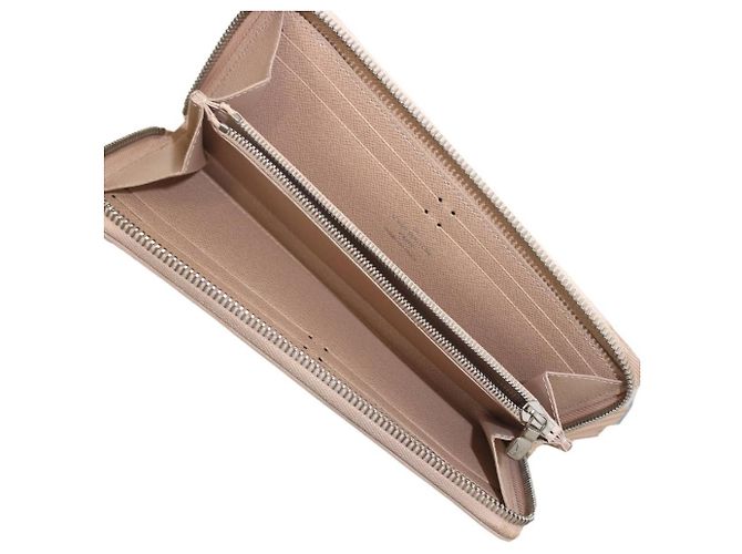 Cartera Larga Clemence de Louis Vuitton Beige - vista 7