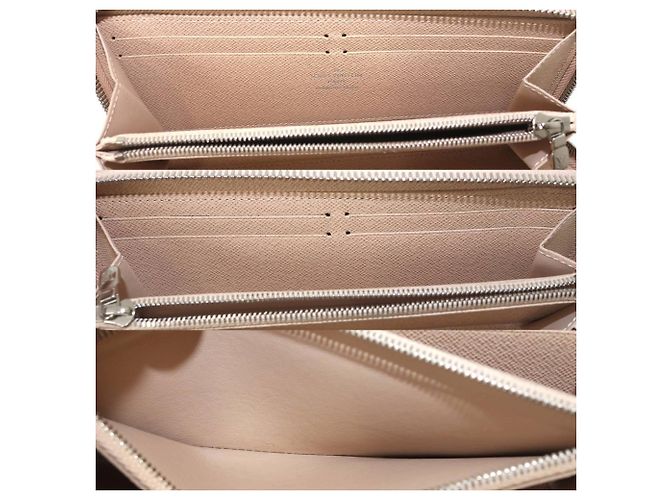 Cartera Larga Clemence de Louis Vuitton Beige - vista 8
