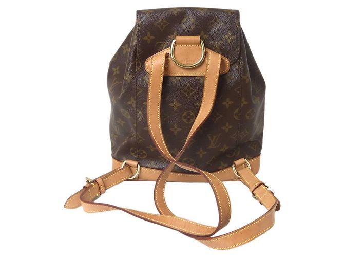 Louis Vuitton Montsouris MM Monogram Rucksack Monogramm - Ansicht 3