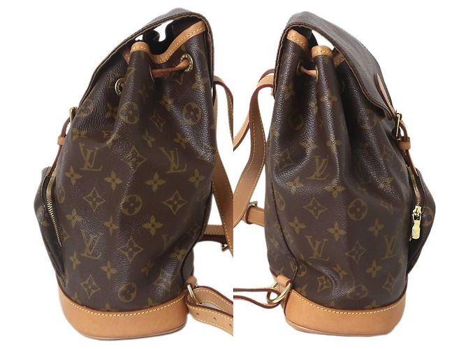 Louis Vuitton Montsouris MM Monogram Rucksack Monogramm - Ansicht 4
