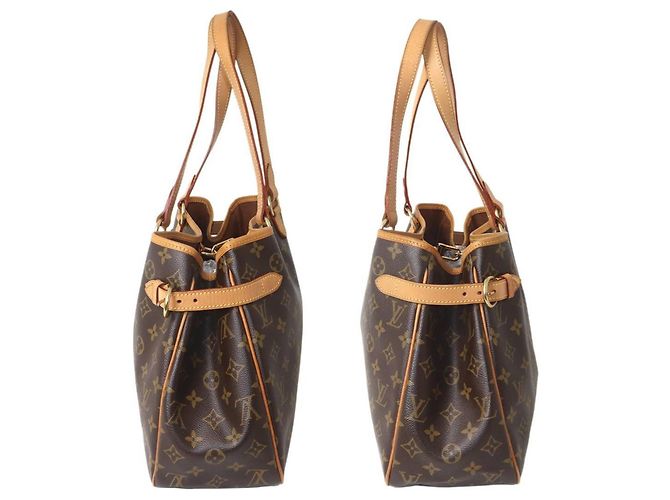 Borsa tote Batignolles Horizontal Louis Vuitton Marrone - vista 4