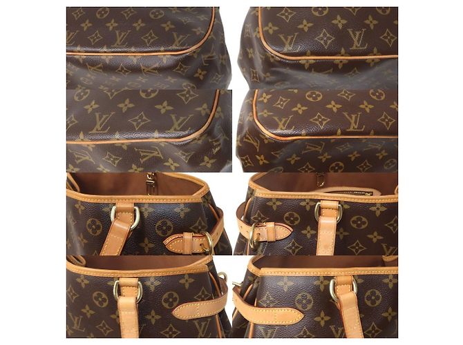 Borsa tote Batignolles Horizontal Louis Vuitton Marrone - vista 6