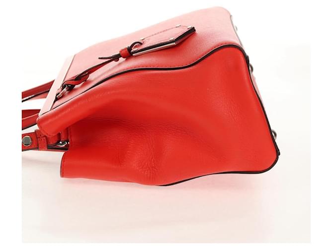 Fendi 2Jours Pelle Medium Rosso - vista 3