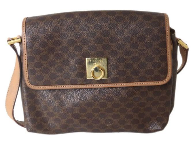 Céline Borsa a Spalla Celine Macadam Marrone M14 - vista 2