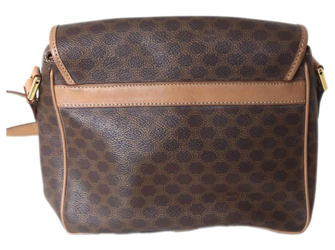 Céline Borsa a Spalla Celine Macadam Marrone M14 - vista 3