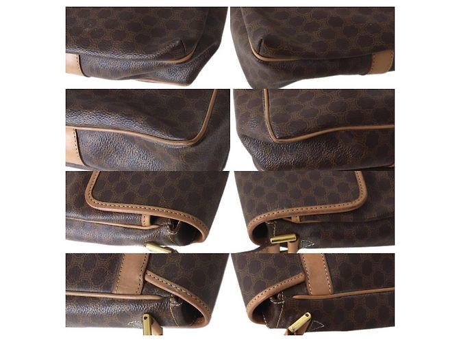Céline Borsa a Spalla Celine Macadam Marrone M14 - vista 6