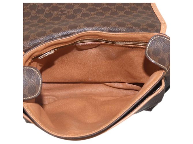 Céline Borsa a Spalla Celine Macadam Marrone M14 - vista 8