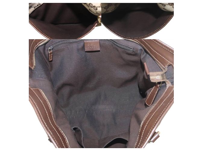 Borsa Tote Gucci GG Beige - vista 8