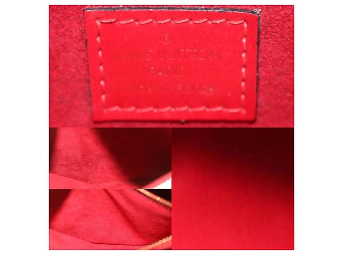 Borsa Bon Neuf Louis Vuitton Rosso - vista 10