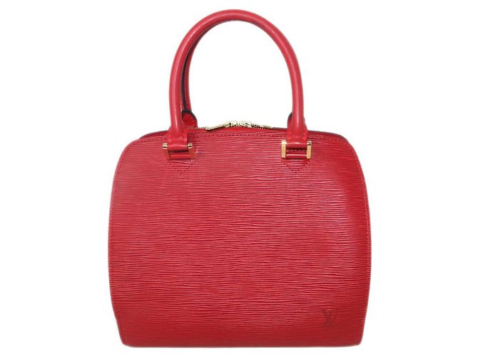 Borsa Bon Neuf Louis Vuitton Rosso - vista 2