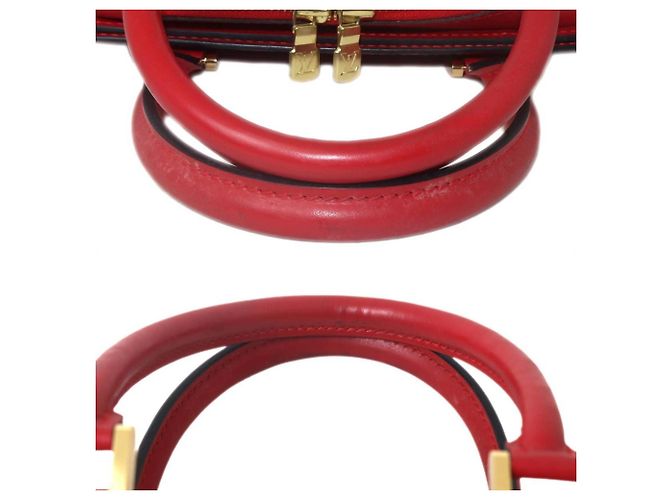 Borsa Bon Neuf Louis Vuitton Rosso - vista 7