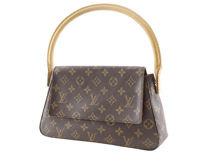 Borsa a Spalla Mini Looping Louis Vuitton Marrone - vista 2