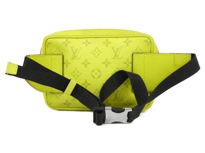 Borsa a Spalla Taiga Llama Louis Vuitton Giallo - vista 2