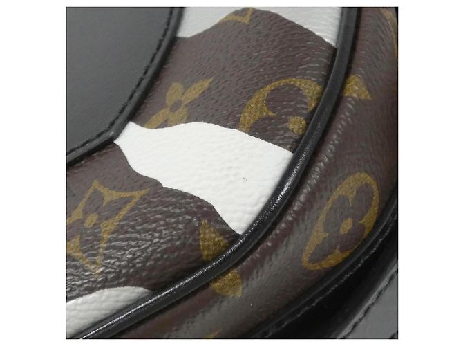 Borsa a Spalla Souple Boite Chabot Monogramma Louis Vuitton Marrone - vista 3