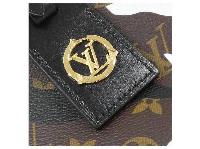 Borsa a Spalla Souple Boite Chabot Monogramma Louis Vuitton Marrone - vista 4