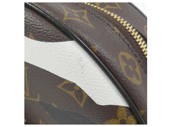 Borsa a Spalla Souple Boite Chabot Monogramma Louis Vuitton Marrone - vista 5