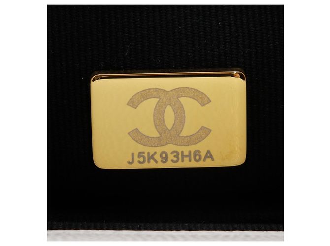 Borsa a Spalla Chanel Matelassé Bianca Bianco - vista 14