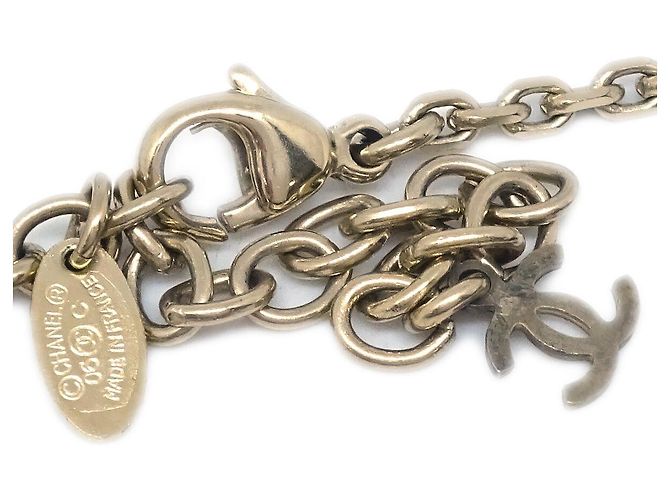 Pendente Chanel CC No.5 in metallo D'oro - vista 4