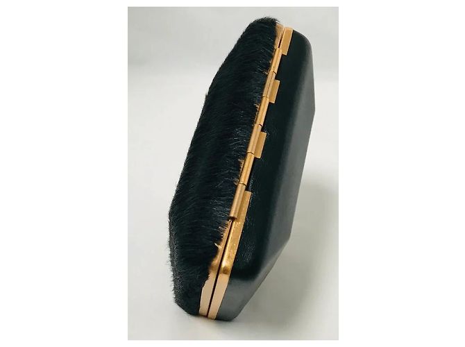Pochette Marc by Marc Jacobs in pelle nera Nero - vista 3