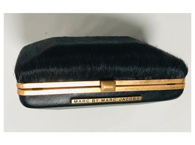 Pochette Marc by Marc Jacobs in pelle nera Nero - vista 5