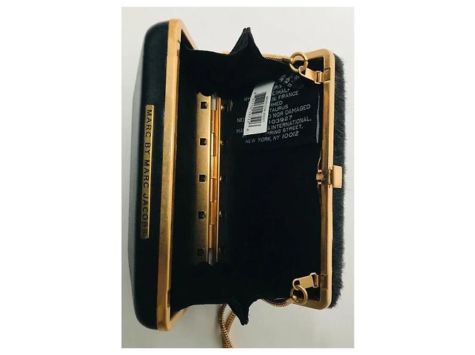 Pochette Marc by Marc Jacobs in pelle nera Nero - vista 6