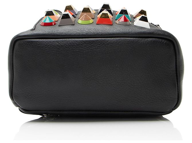 Fendi Leather Studded By The Way Mini Backpack - vista 4