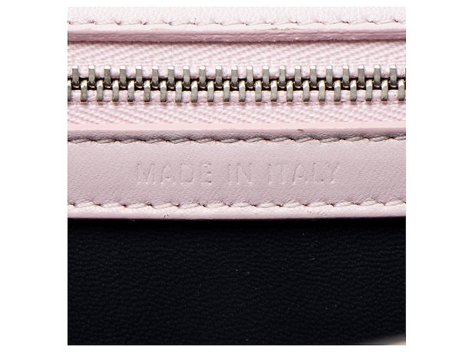 Borsa a Spalla Piccola Diorama in Pelle Verniciata Micro Cannage di Dior Rosa - vista 9