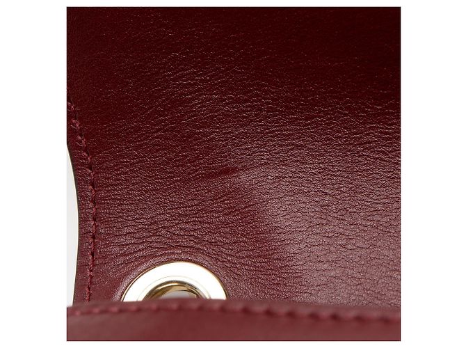 Borsa a spalla piccola Blondie in pelle Gucci Rosso - vista 10