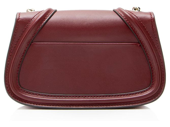 Borsa a spalla piccola Blondie in pelle Gucci Rosso - vista 3