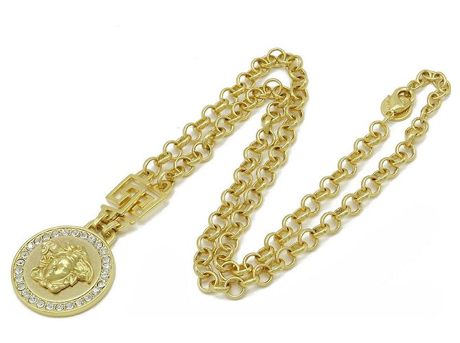 Collier Chaîne Greca La Medusa de Versace - vue 2