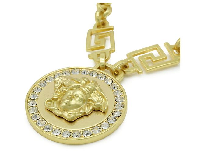 Collier Chaîne Greca La Medusa de Versace - vue 3