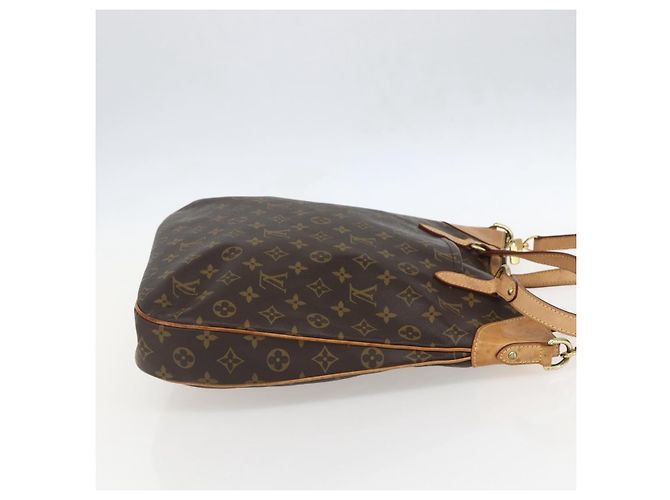 Borsa Odeon Louis Vuitton in tela Monogram GM Marrone - vista 4