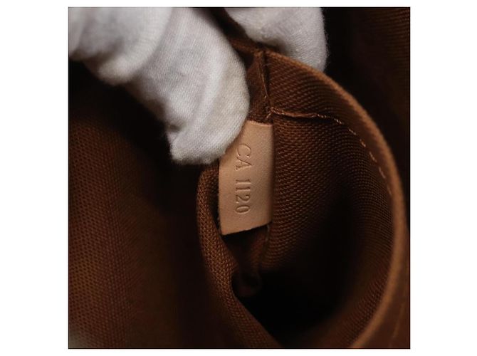 Borsa Odeon Louis Vuitton in tela Monogram GM Marrone - vista 7