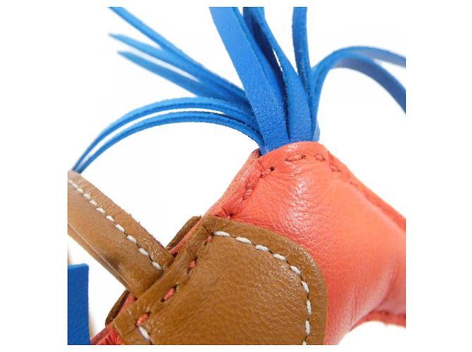 Accessorio charm per borsa Rodeo di Hermès Rosa D'oro - vista 3